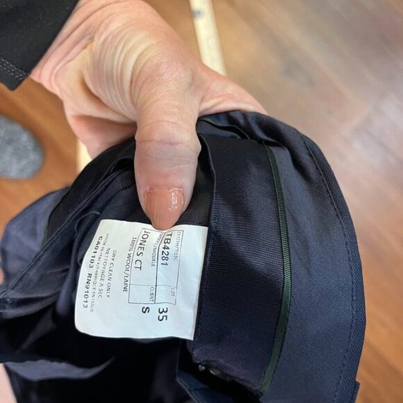 Ted Baker London 100% Wool Dress Pants – Navy Blue – Men’s Size 35S - Picture 12 of 14